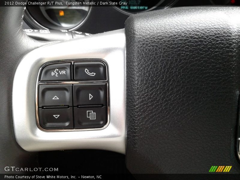 Tungsten Metallic / Dark Slate Gray 2012 Dodge Challenger R/T Plus