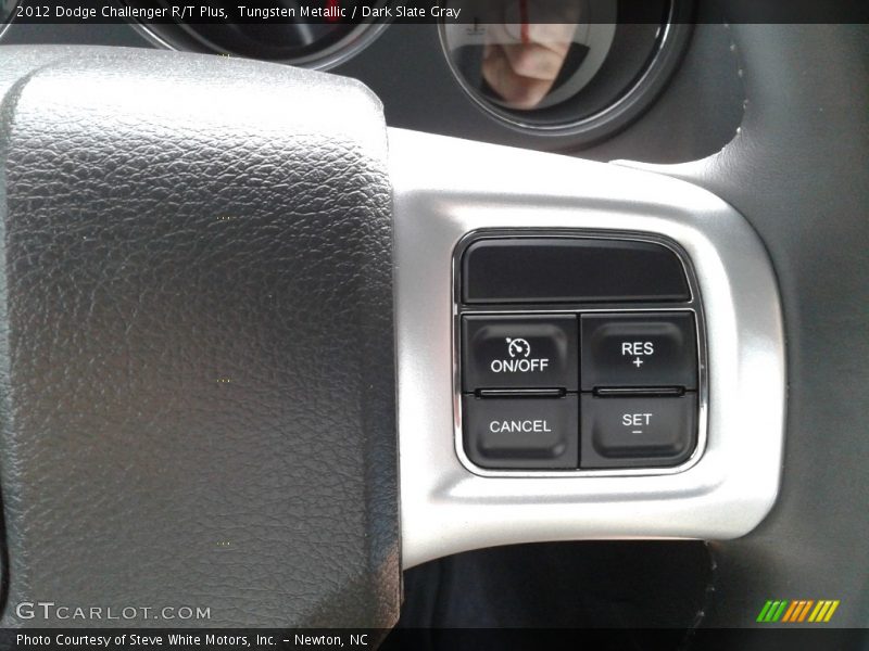 Tungsten Metallic / Dark Slate Gray 2012 Dodge Challenger R/T Plus