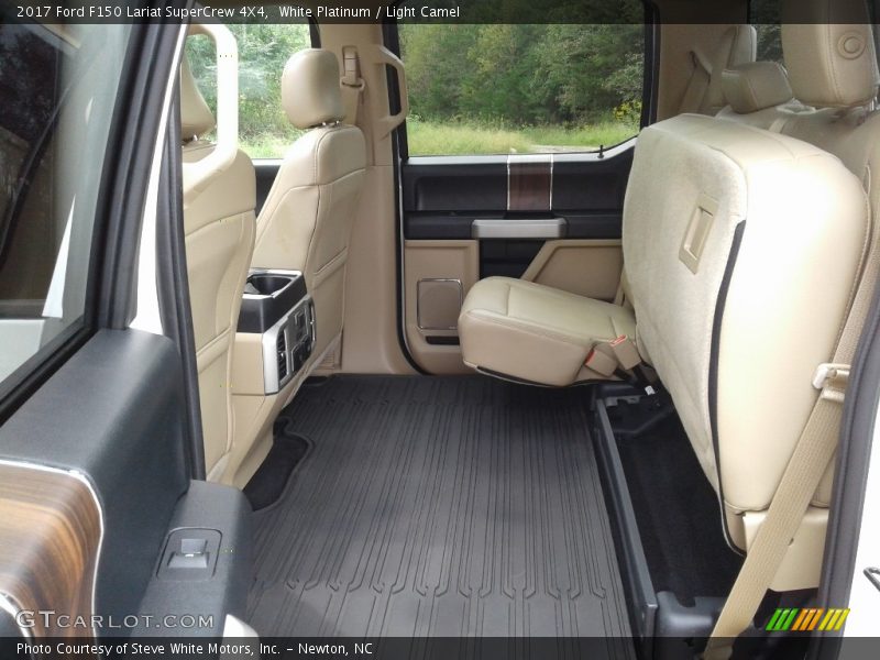White Platinum / Light Camel 2017 Ford F150 Lariat SuperCrew 4X4