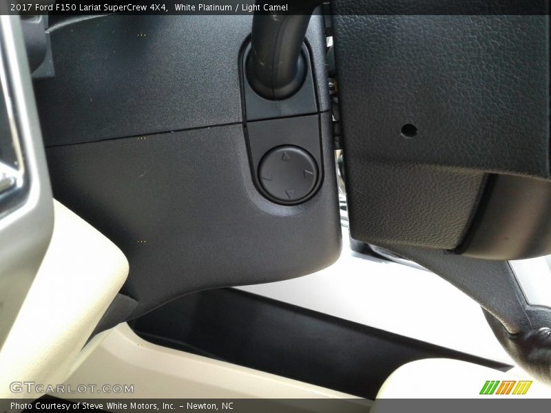 White Platinum / Light Camel 2017 Ford F150 Lariat SuperCrew 4X4