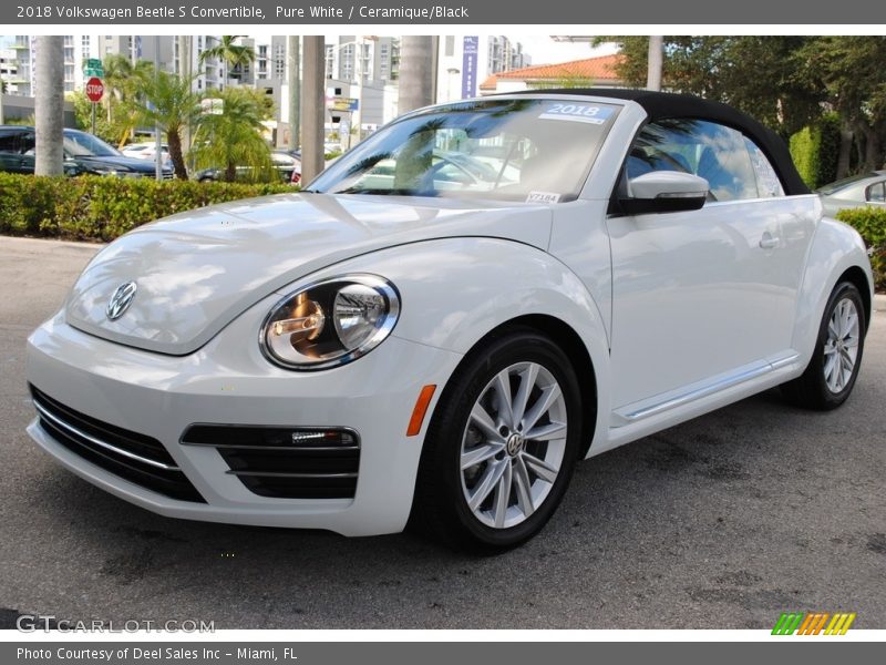  2018 Beetle S Convertible Pure White