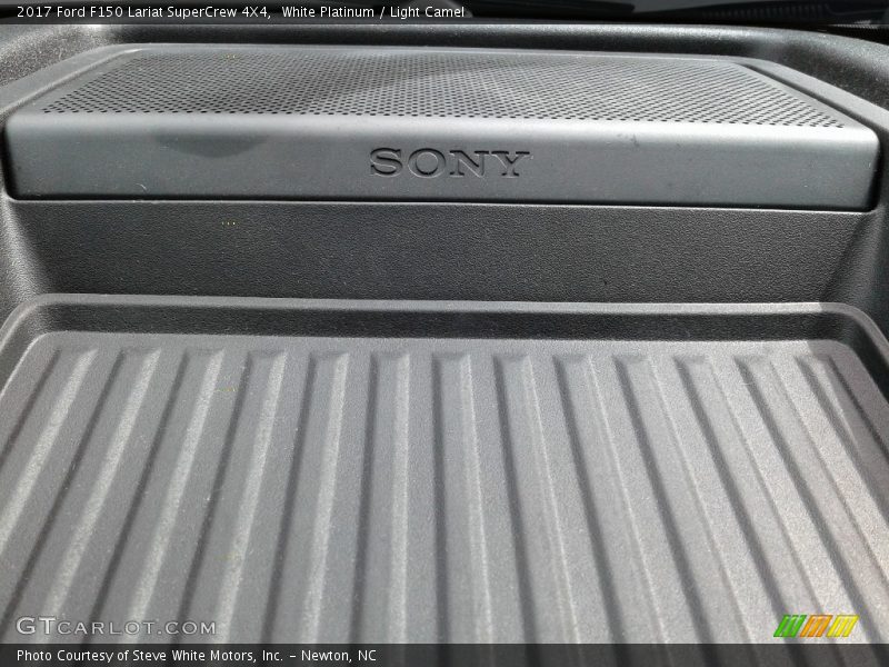 White Platinum / Light Camel 2017 Ford F150 Lariat SuperCrew 4X4