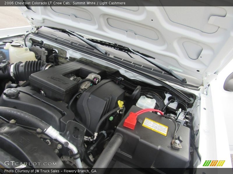Summit White / Light Cashmere 2006 Chevrolet Colorado LT Crew Cab