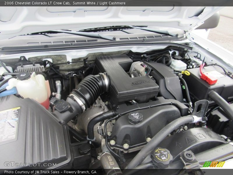Summit White / Light Cashmere 2006 Chevrolet Colorado LT Crew Cab