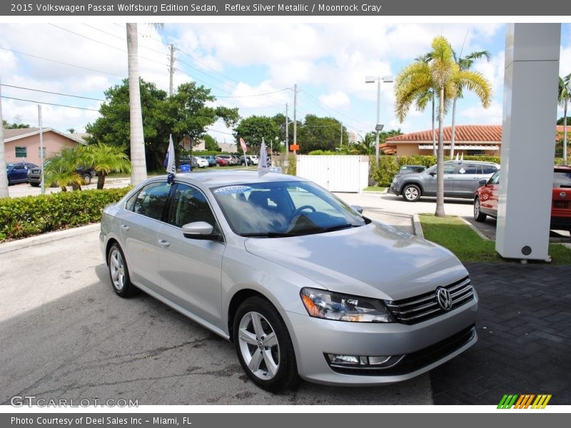 Reflex Silver Metallic / Moonrock Gray 2015 Volkswagen Passat Wolfsburg Edition Sedan