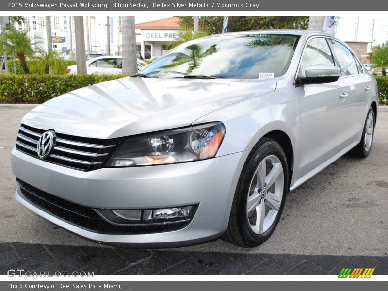 Reflex Silver Metallic / Moonrock Gray 2015 Volkswagen Passat Wolfsburg Edition Sedan