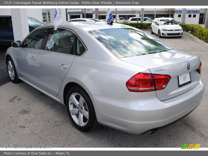 Reflex Silver Metallic / Moonrock Gray 2015 Volkswagen Passat Wolfsburg Edition Sedan