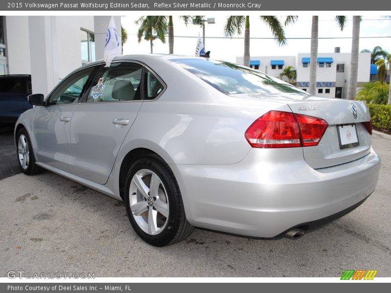 Reflex Silver Metallic / Moonrock Gray 2015 Volkswagen Passat Wolfsburg Edition Sedan