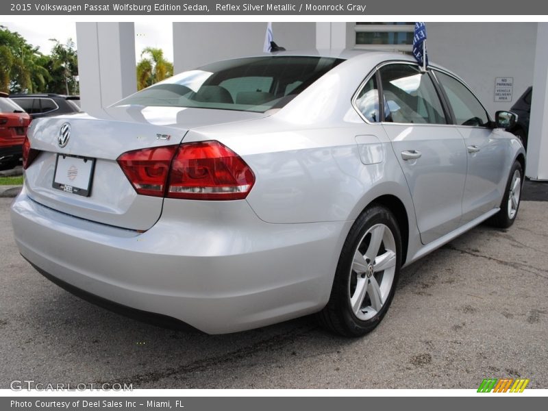 Reflex Silver Metallic / Moonrock Gray 2015 Volkswagen Passat Wolfsburg Edition Sedan