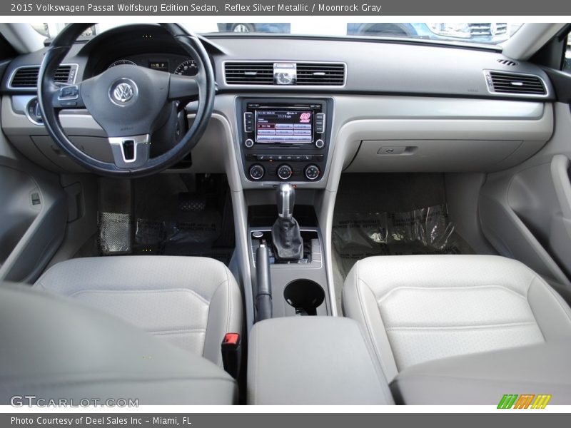 Reflex Silver Metallic / Moonrock Gray 2015 Volkswagen Passat Wolfsburg Edition Sedan