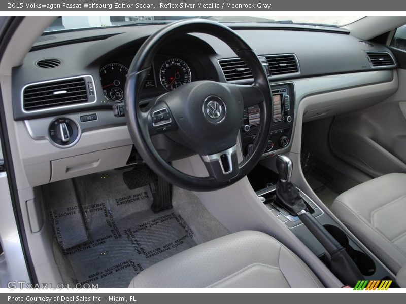 Reflex Silver Metallic / Moonrock Gray 2015 Volkswagen Passat Wolfsburg Edition Sedan