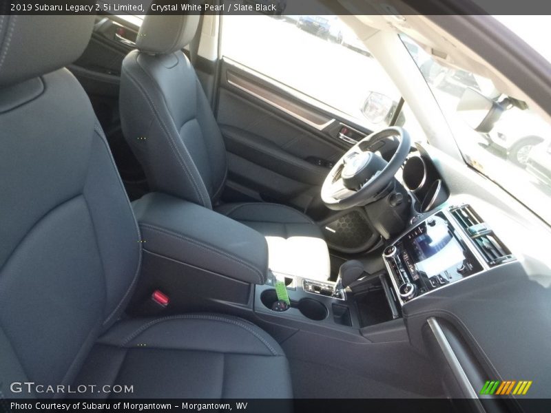 Crystal White Pearl / Slate Black 2019 Subaru Legacy 2.5i Limited