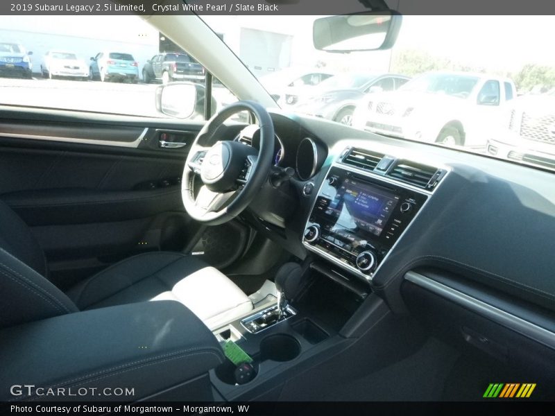 Crystal White Pearl / Slate Black 2019 Subaru Legacy 2.5i Limited