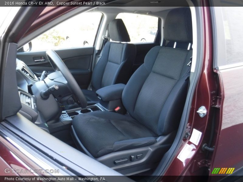 Copper Sunset Pearl / Black 2016 Honda CR-V EX AWD