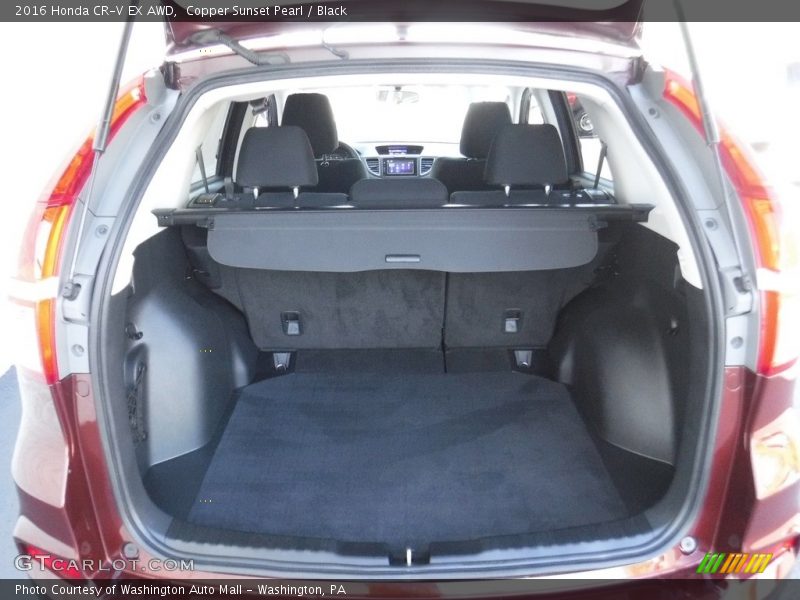 Copper Sunset Pearl / Black 2016 Honda CR-V EX AWD