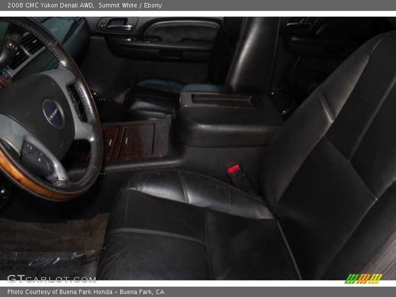 Summit White / Ebony 2008 GMC Yukon Denali AWD