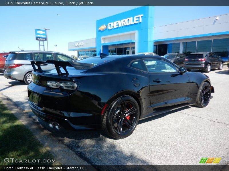 Black / Jet Black 2019 Chevrolet Camaro ZL1 Coupe