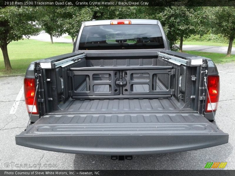 Granite Crystal Metallic / Black/Diesel Gray 2018 Ram 1500 Tradesman Quad Cab