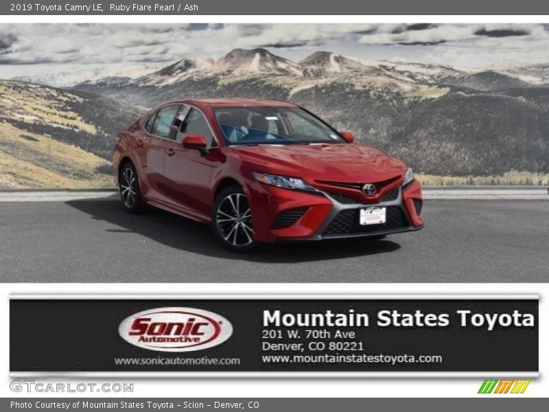 Ruby Flare Pearl / Ash 2019 Toyota Camry LE