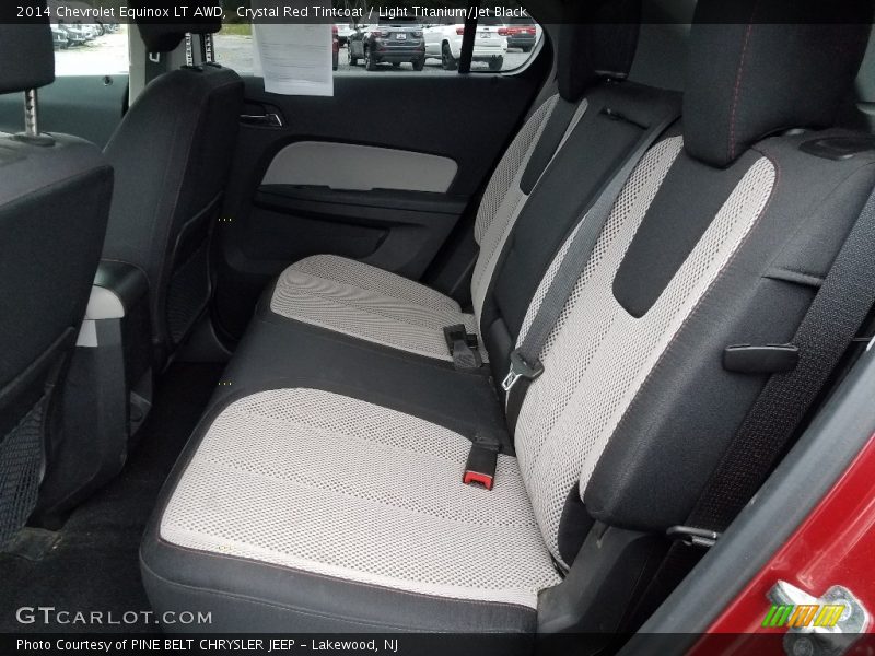 Crystal Red Tintcoat / Light Titanium/Jet Black 2014 Chevrolet Equinox LT AWD