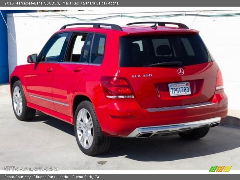 Mars Red / Sahara Beige/Mocha 2015 Mercedes-Benz GLK 350