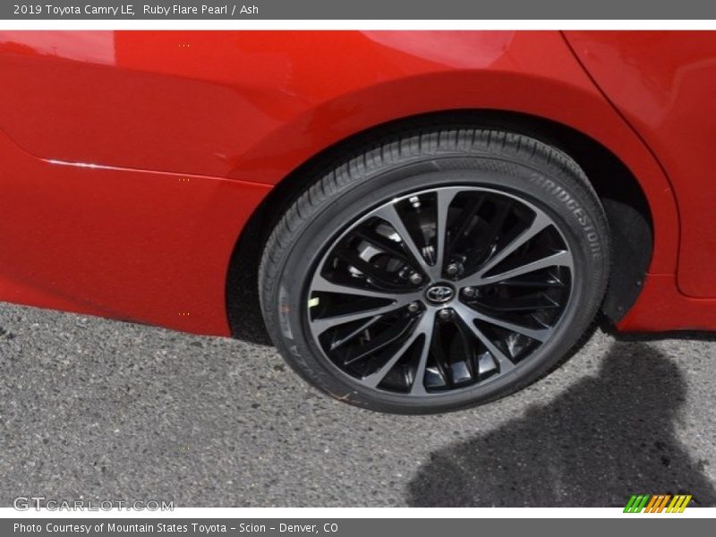 Ruby Flare Pearl / Ash 2019 Toyota Camry LE