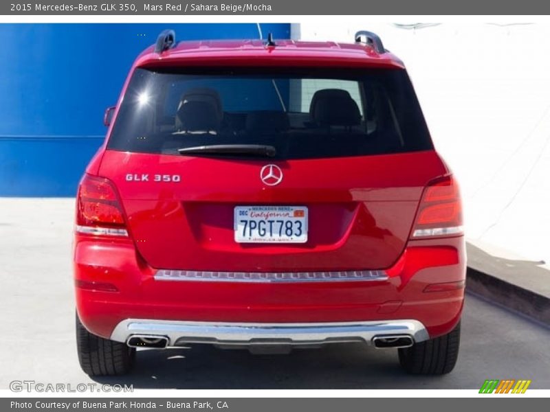 Mars Red / Sahara Beige/Mocha 2015 Mercedes-Benz GLK 350