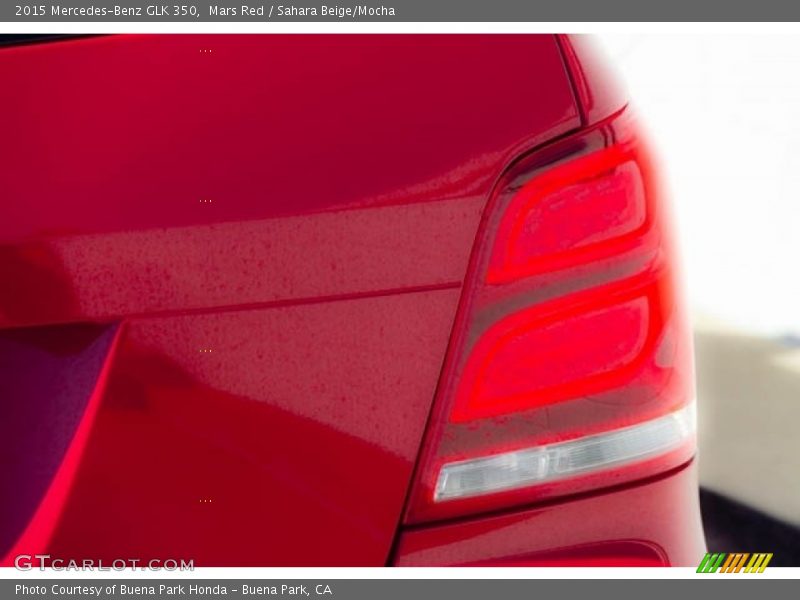 Mars Red / Sahara Beige/Mocha 2015 Mercedes-Benz GLK 350