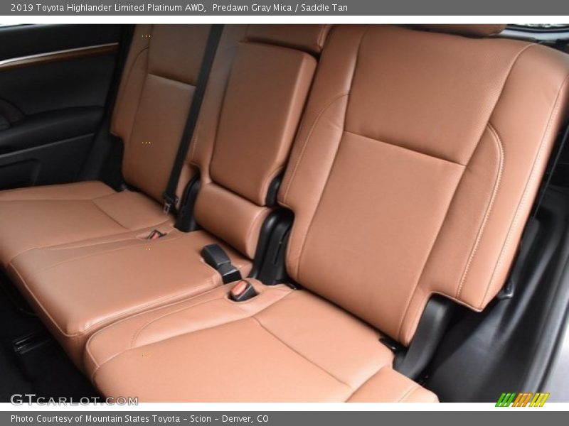 Predawn Gray Mica / Saddle Tan 2019 Toyota Highlander Limited Platinum AWD