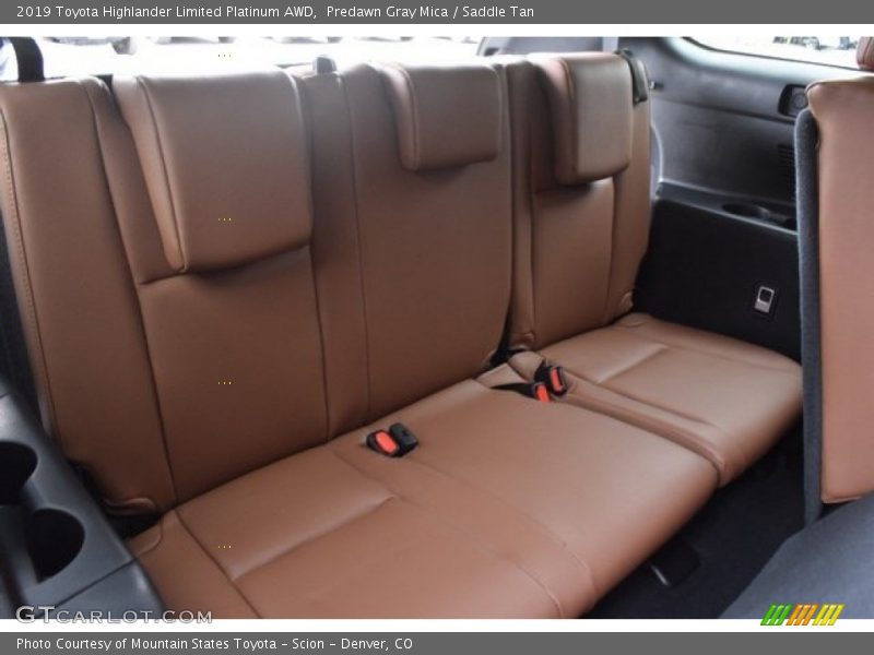 Predawn Gray Mica / Saddle Tan 2019 Toyota Highlander Limited Platinum AWD