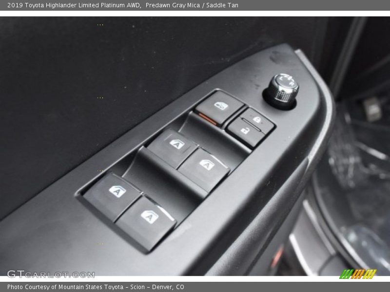 Predawn Gray Mica / Saddle Tan 2019 Toyota Highlander Limited Platinum AWD