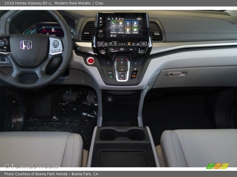 Modern Steel Metallic / Gray 2019 Honda Odyssey EX-L