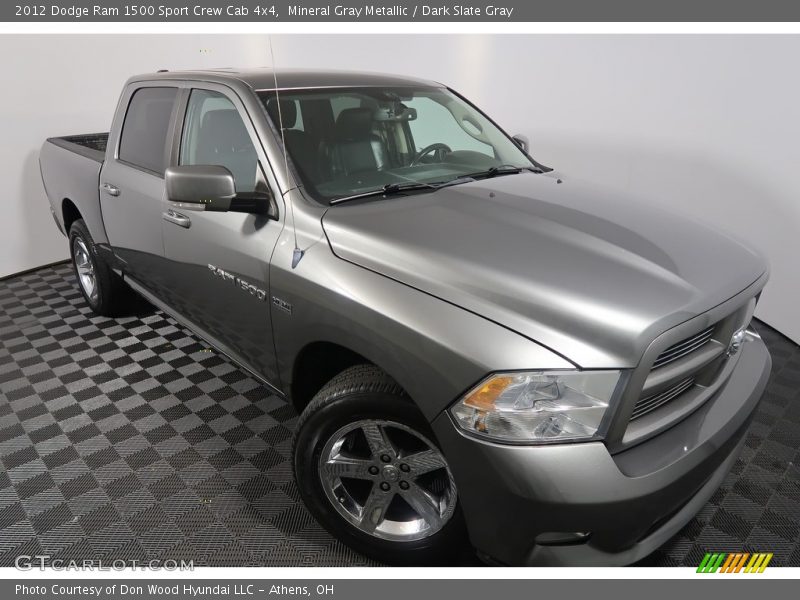 Mineral Gray Metallic / Dark Slate Gray 2012 Dodge Ram 1500 Sport Crew Cab 4x4