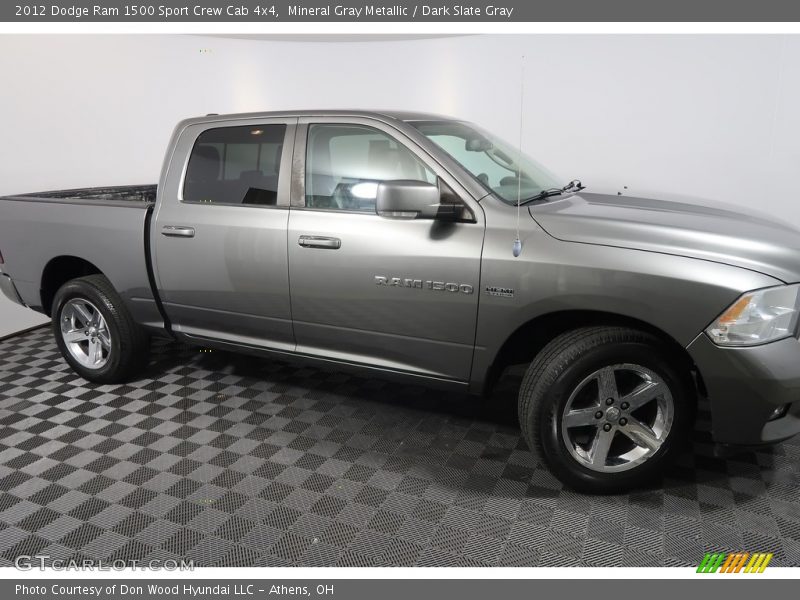 Mineral Gray Metallic / Dark Slate Gray 2012 Dodge Ram 1500 Sport Crew Cab 4x4