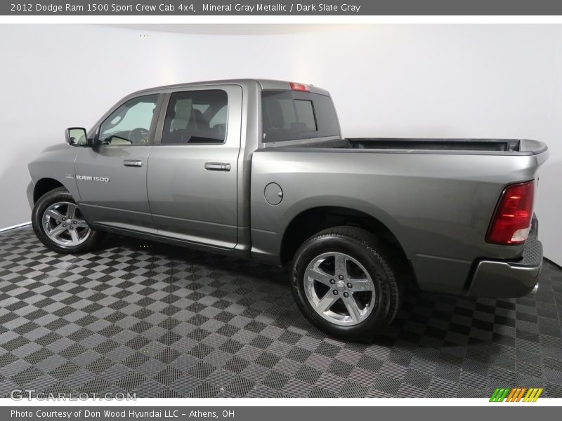 Mineral Gray Metallic / Dark Slate Gray 2012 Dodge Ram 1500 Sport Crew Cab 4x4
