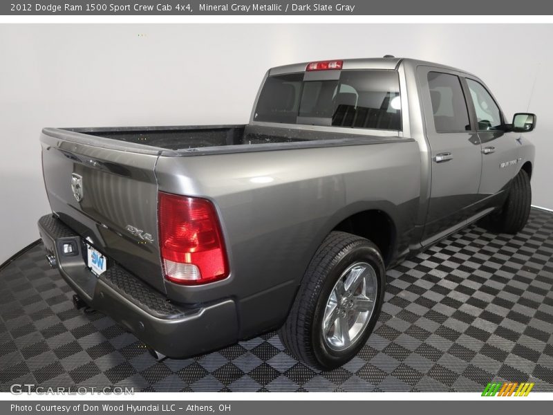 Mineral Gray Metallic / Dark Slate Gray 2012 Dodge Ram 1500 Sport Crew Cab 4x4