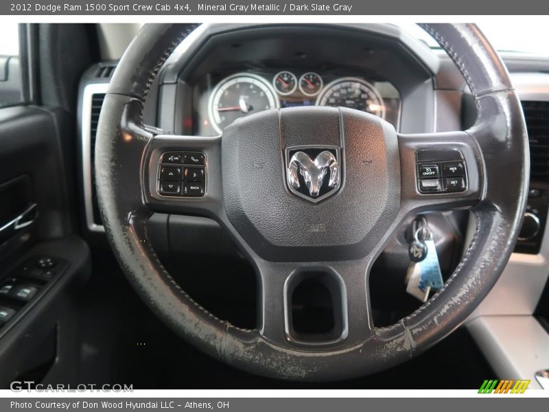 Mineral Gray Metallic / Dark Slate Gray 2012 Dodge Ram 1500 Sport Crew Cab 4x4