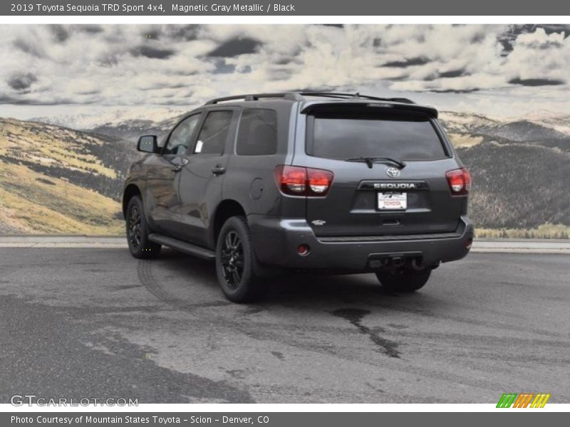 Magnetic Gray Metallic / Black 2019 Toyota Sequoia TRD Sport 4x4