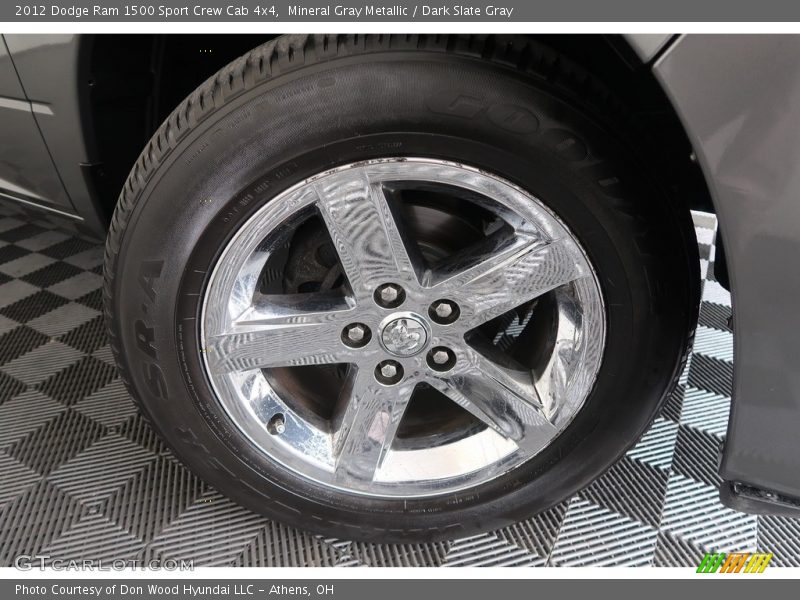 Mineral Gray Metallic / Dark Slate Gray 2012 Dodge Ram 1500 Sport Crew Cab 4x4