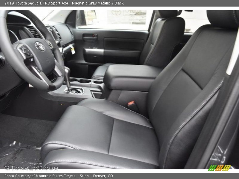 Front Seat of 2019 Sequoia TRD Sport 4x4