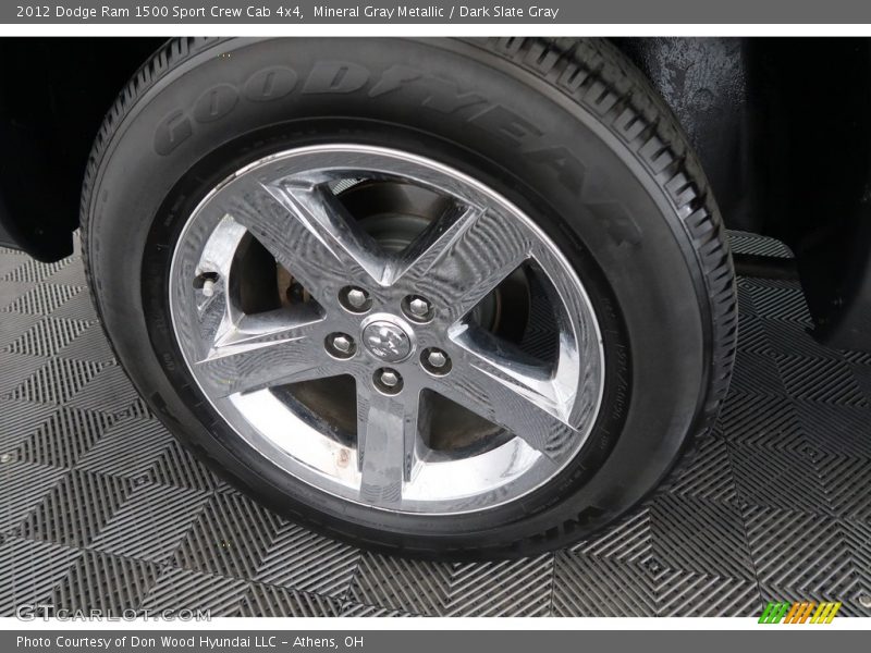 Mineral Gray Metallic / Dark Slate Gray 2012 Dodge Ram 1500 Sport Crew Cab 4x4