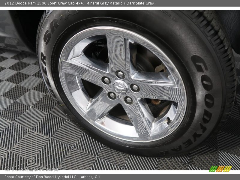 Mineral Gray Metallic / Dark Slate Gray 2012 Dodge Ram 1500 Sport Crew Cab 4x4