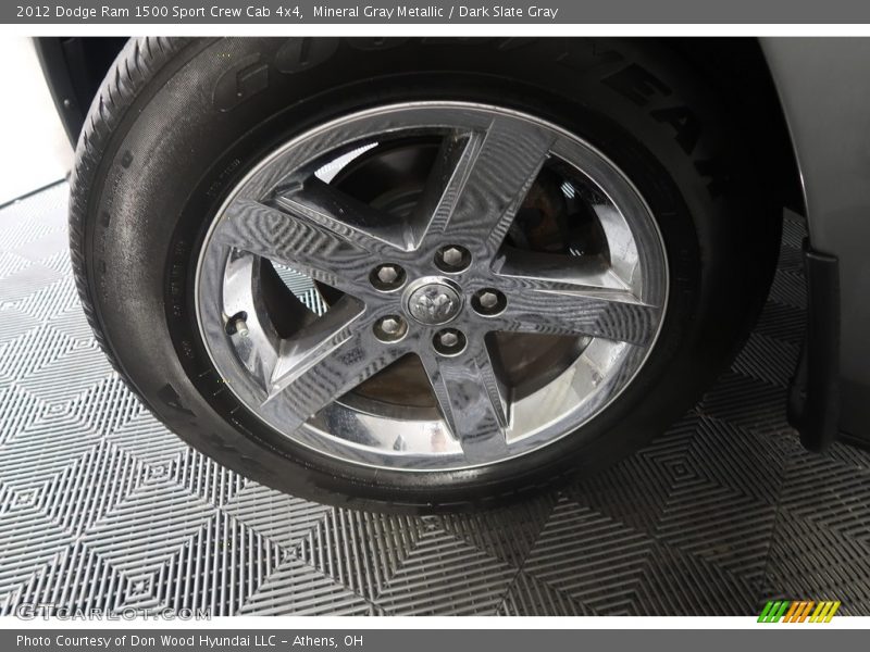 Mineral Gray Metallic / Dark Slate Gray 2012 Dodge Ram 1500 Sport Crew Cab 4x4