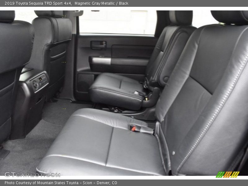 Rear Seat of 2019 Sequoia TRD Sport 4x4