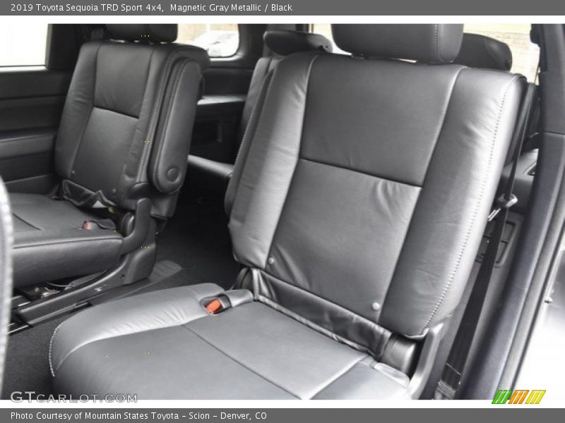 Rear Seat of 2019 Sequoia TRD Sport 4x4