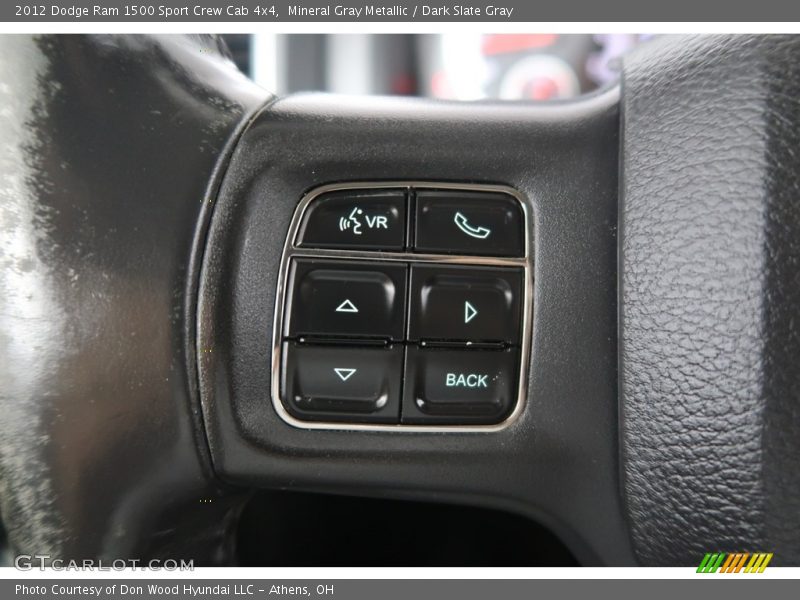 Mineral Gray Metallic / Dark Slate Gray 2012 Dodge Ram 1500 Sport Crew Cab 4x4