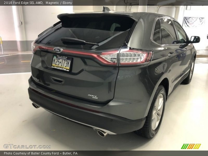 Magnetic / Ebony 2018 Ford Edge SEL AWD