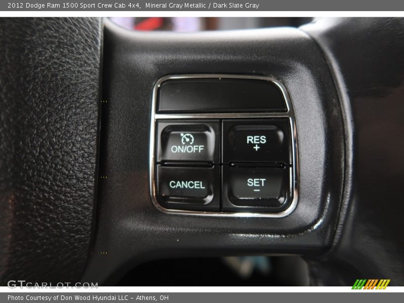 Mineral Gray Metallic / Dark Slate Gray 2012 Dodge Ram 1500 Sport Crew Cab 4x4