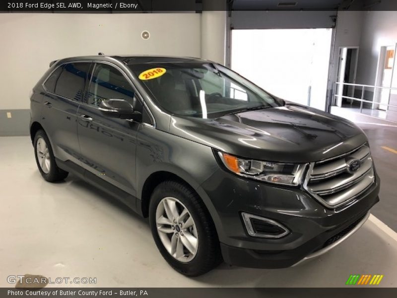 Magnetic / Ebony 2018 Ford Edge SEL AWD