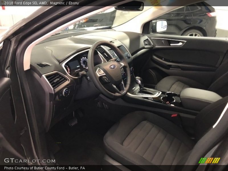 Magnetic / Ebony 2018 Ford Edge SEL AWD